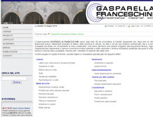 Tablet Screenshot of gasparellafranceschini.it